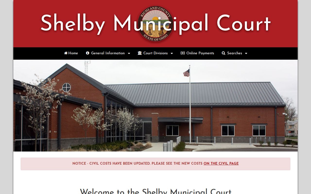 Shelby court docket Municipal Court Record Search and Daily Docket links
